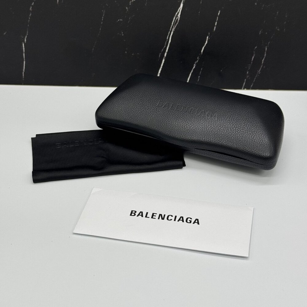 NEW BALENCIAGA BB0015O 003 CAT EYE GOLD WOMEN EYEGLASSES BALENCIAGA - Picture 10 of 10